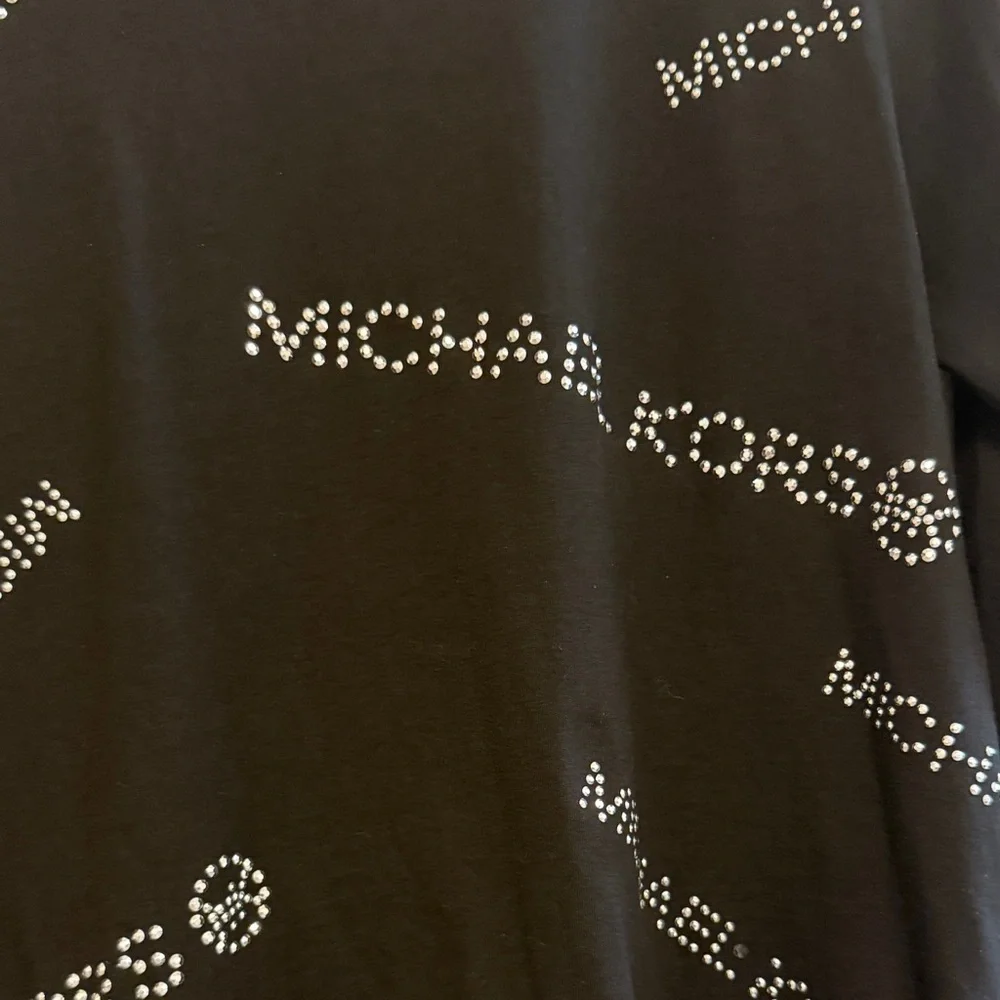 Michael Kors Black Long Sleeve Tee - Picture 2 of 5